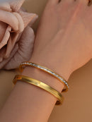 Bracelete Elegante Design Geométrico Moderno