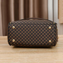 Bolsa Transversal de Luxo com Estampa Xadrez