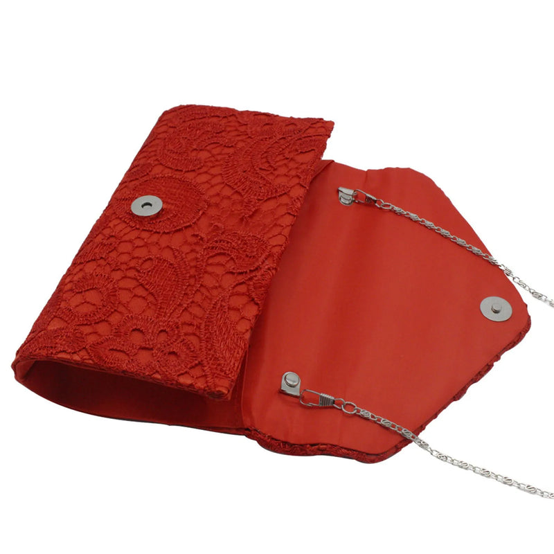 Bolsa Clutch Elegante de Renda