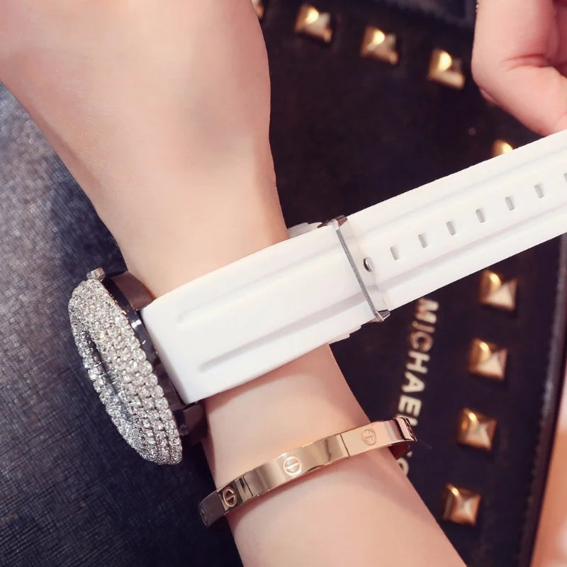 Relógio Celeste Quartzo