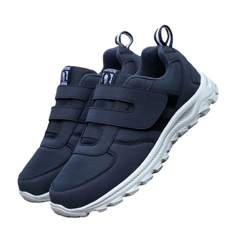 Tênis Slip-On Confortável de Couro