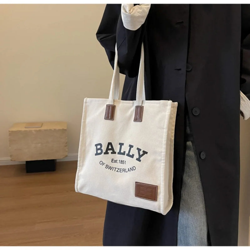 Bolsa Tote Casual em Lona | Estilo Despojado