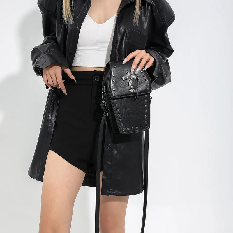 Bolsa Gótica Feminina Transversal