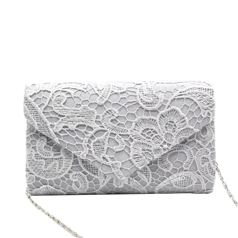 Bolsa Clutch Elegante de Renda
