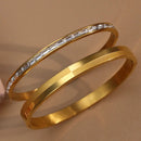 Bracelete Elegante Design Geométrico Moderno