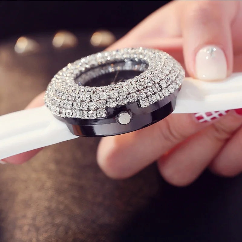 Relógio Celeste Quartzo