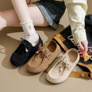 Mocassim Vintage de Camurça Estilo Britânico