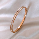 Pulseira Elegante com Zircônias Cravejadas