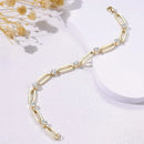 Pulseira Rígida com Zircônias