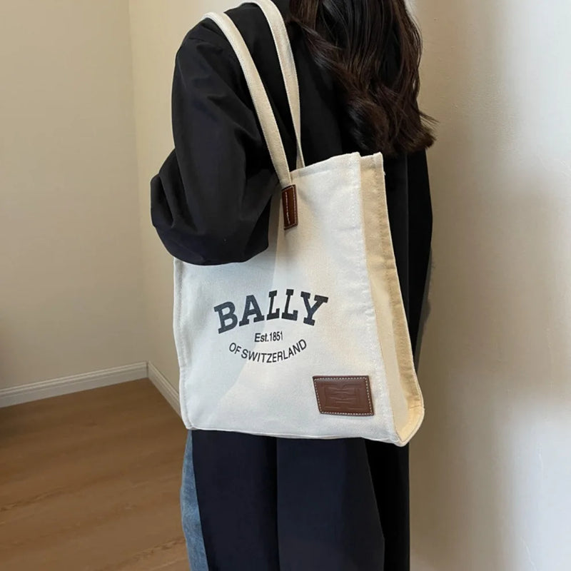 Bolsa Tote Casual em Lona | Estilo Despojado