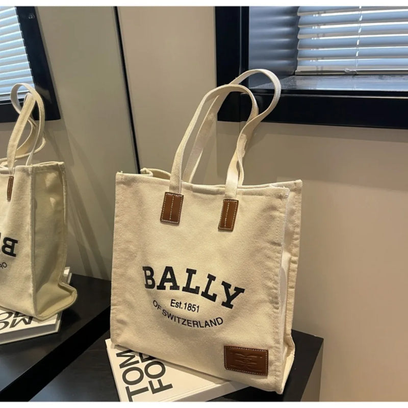 Bolsa Tote Casual em Lona | Estilo Despojado