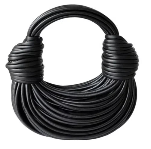 Bolsa de Ombro Escultural Dourada