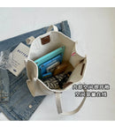 Bolsa Tote Casual em Lona | Estilo Despojado