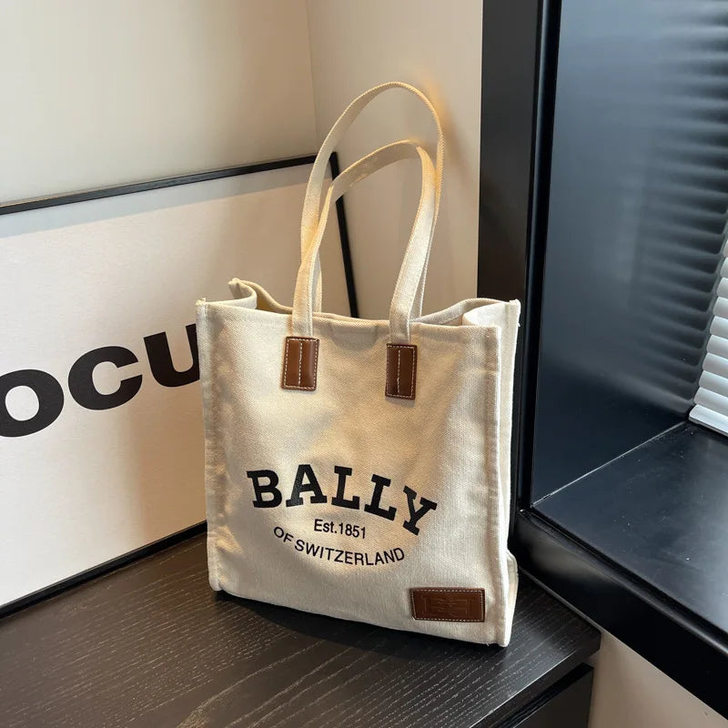 Bolsa Tote Casual em Lona | Estilo Despojado