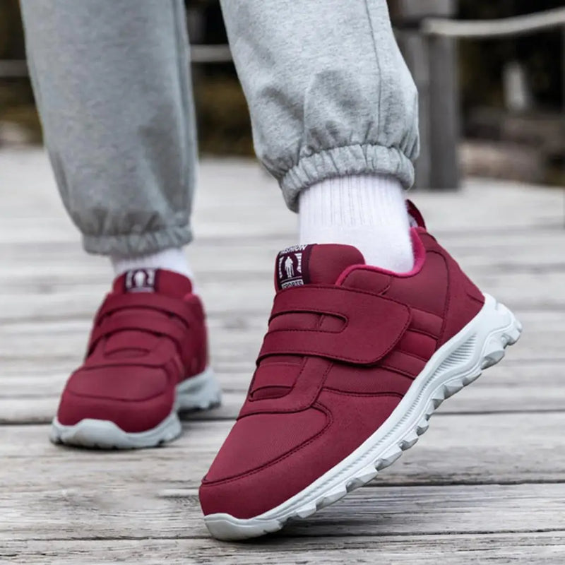 Tênis Slip-On Confortável de Couro