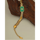 Pulseira Snake Grossa Banhada a Ouro 18K