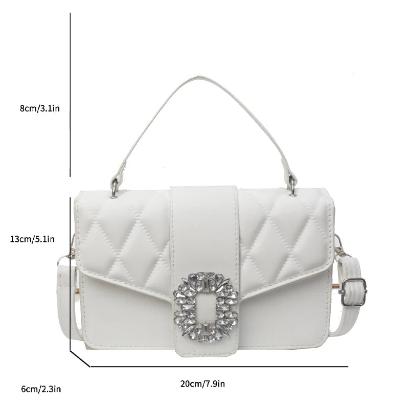 Bolsa Transversal Luxuosa e Discreta